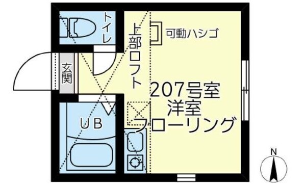 ユナイト弘明寺フィンズベリーの物件間取画像